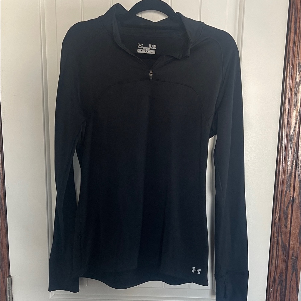 Under Armour Black Fitted Top